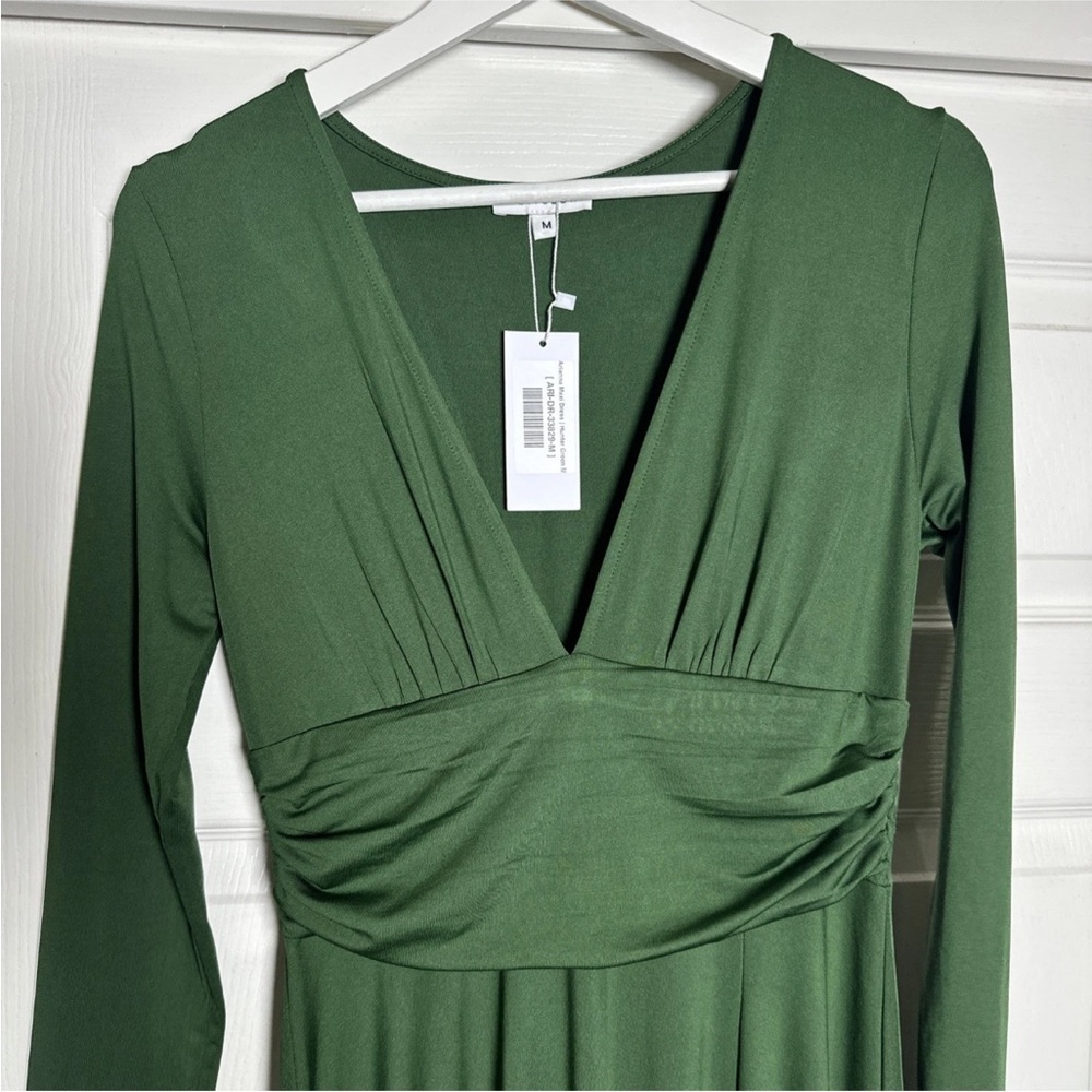 Baltic Born Ariana Medium Maxi Dress Forest Hunter Green Formal Wedding Guest - Picture 9 of 14